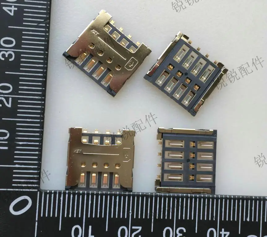 For imported MICRO SIM card holder 8P drawer SIM small card K500057-08 mobile phone card slot