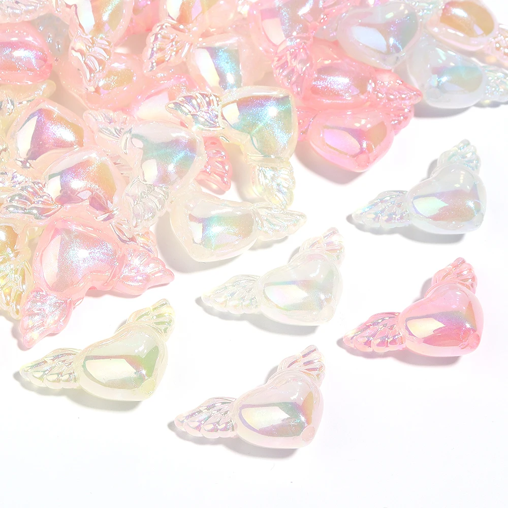 Phone Accessories Beads - 10pcs/lot 35x21mm 밝은 색깔은 보석 DIY