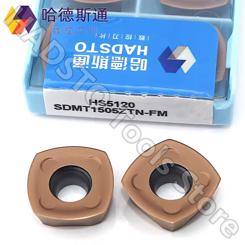 

SDMT1505ZTN-FM HS5120/SDMT1505ZTN-FM HS5130/SDMW1505ZTN HS5120 SDMT1505ZTN SDMW1505ZTN HADSTO CNC carbide inserts Milling insert