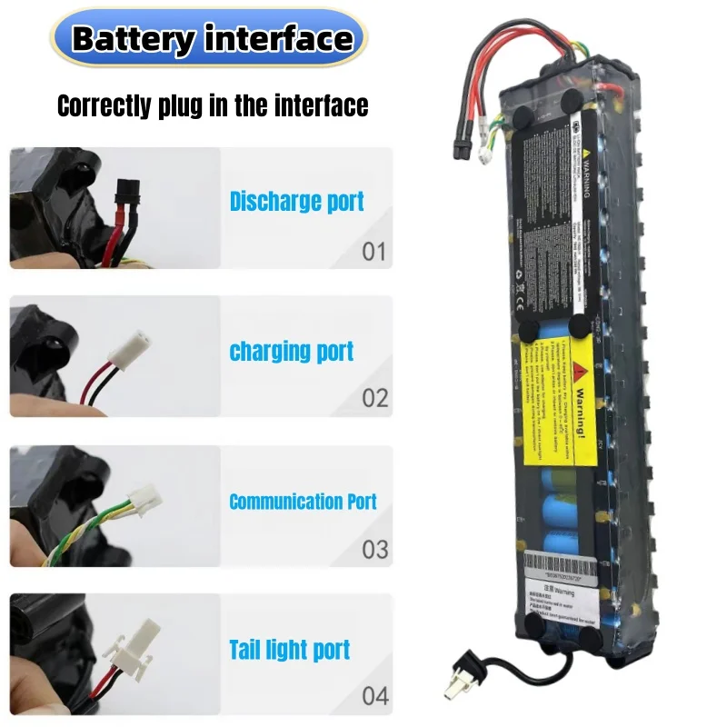 10S3P 36V 7.8Ah M356 scooter Battery Pack m365 battery 18650 battery with Waterproof Bluetooth Communication