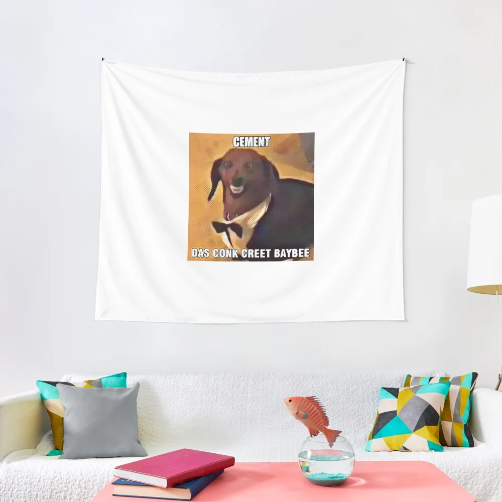 

Cement das Conk Creet Baybee Meme Tapestry Decorative Wall Tapete For The Wall Bedroom Decoration Tapestry