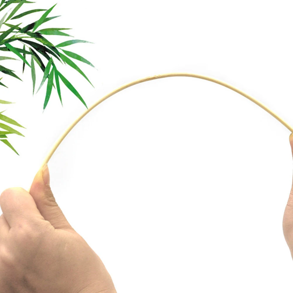 

2 Packs Grill Bamboo Stick BBQ Rotating Skewers Flowers for Restaurant Food Picks