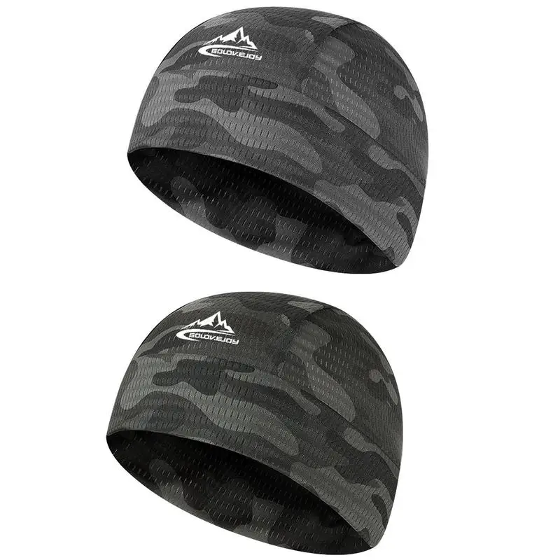 Cycling CapQuick Dry Anti-UV Sports Hat Cooling Skull CapHelmet Liner Sweat CapFor Outdoor Bike MTBRunning Hat For Men Women