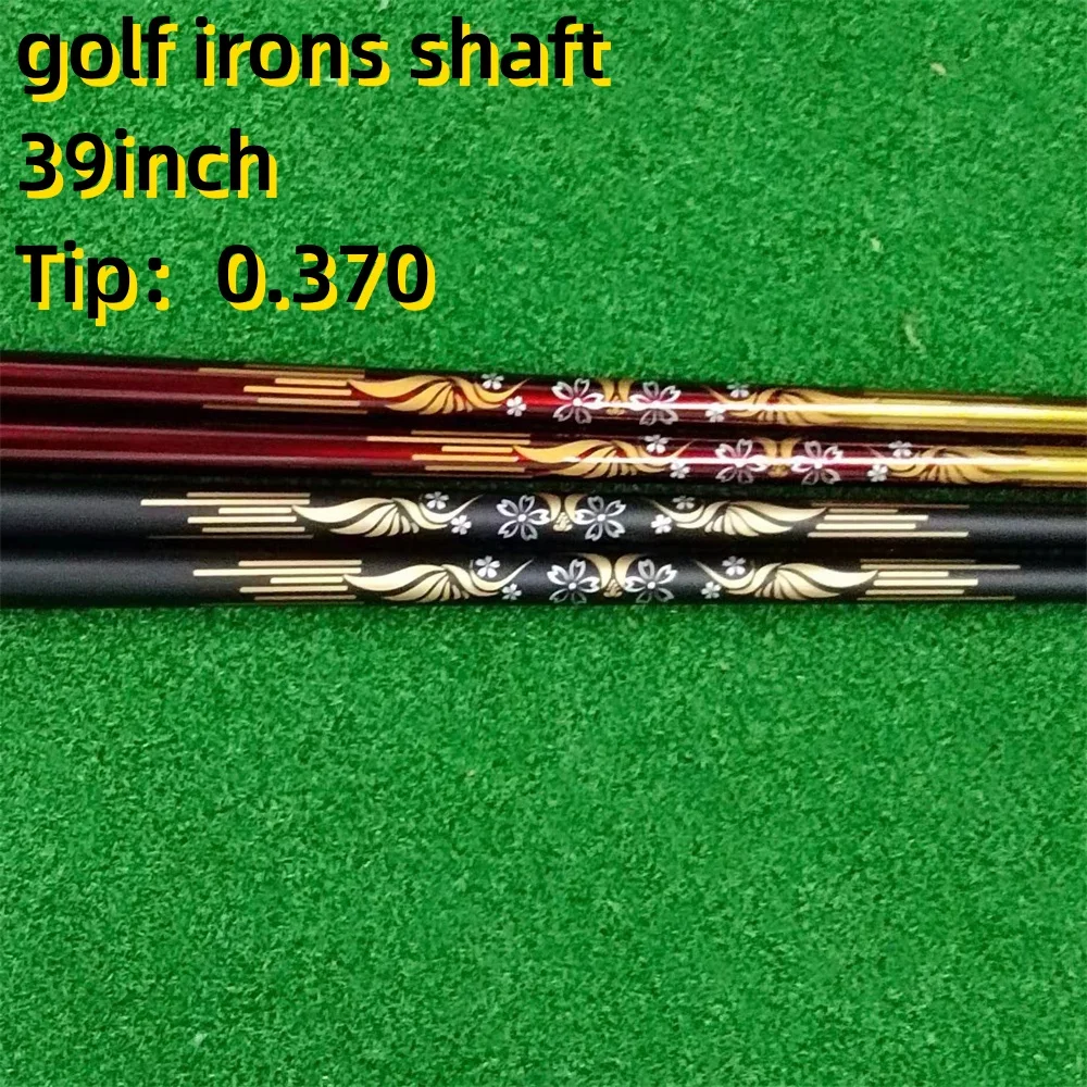 Golf Irons Shaft, Wedges Shaft,I.H.A Tiffany black/rose gold Color 39inch S/SR/R Flex, Shaft Tip sizeSR/R/X Flex, Shaft Tip size