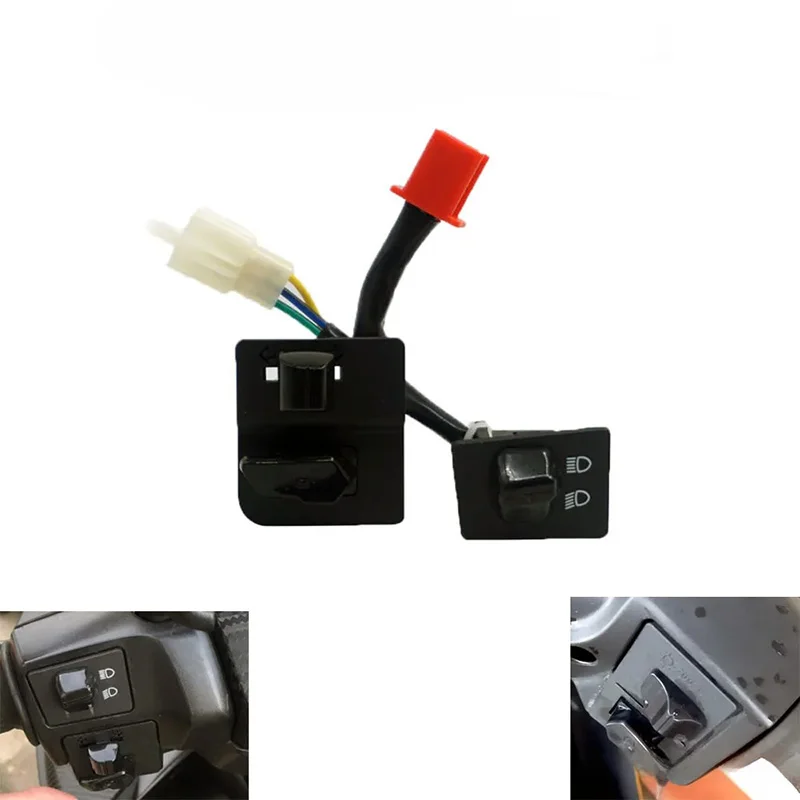 Motorcycle modification handlebar switch (3-way: horn starter turn signal) for Sniper 150