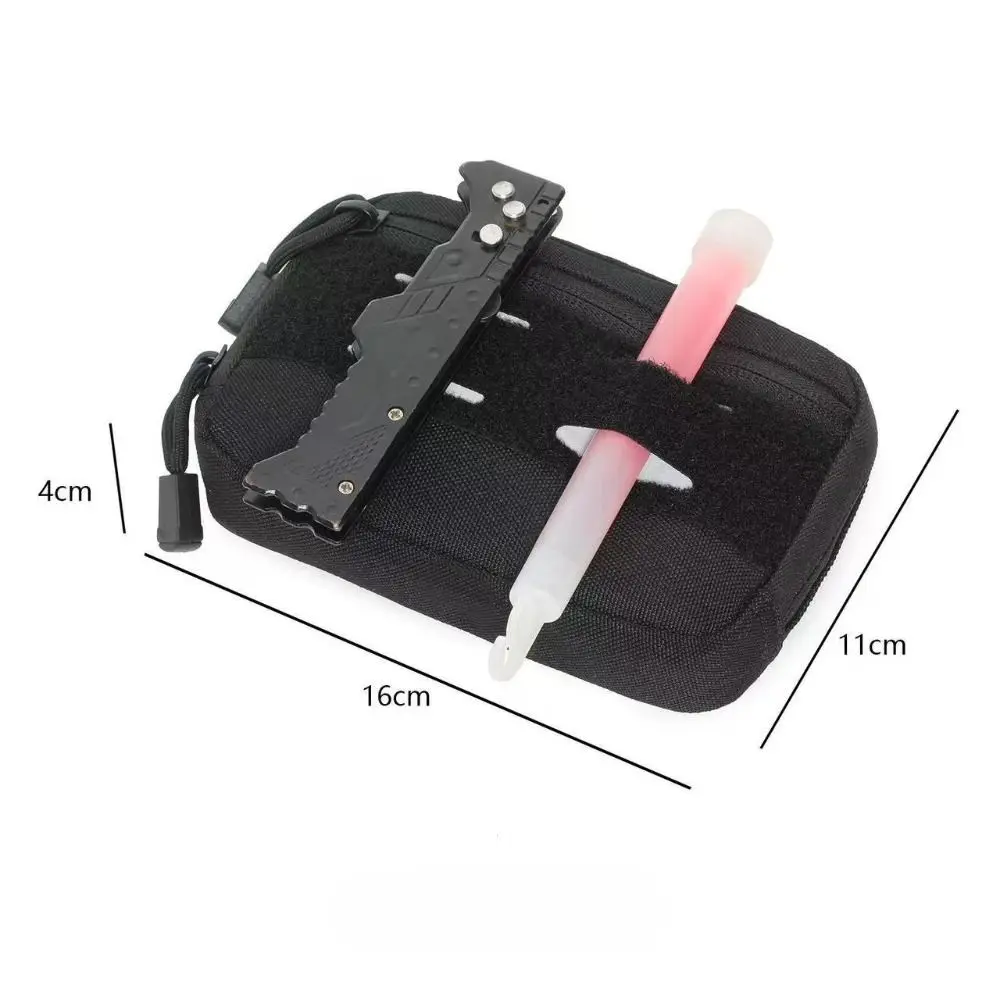 New EDC Utility Tool Pouch Lightweight Emergency Crossbody Bag Adjustable Waist Belt Zippered Pockets Shoulder Bag