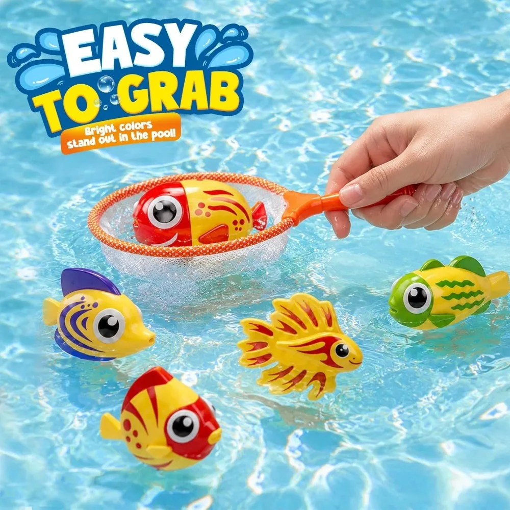 Children's Swimming Pool, Playful Diving, Small Fish Fishing, Toy Swimming, Boys' and Girls' Toys, Random Color