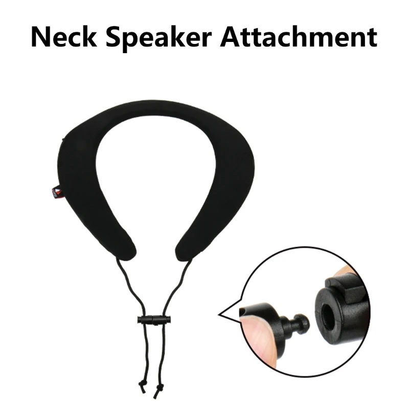 ฝาครอบป้องกันลำโพงที่เข้ากันได้กับบลูทูธแบบคล้องคอสำหรับ Boomerrang