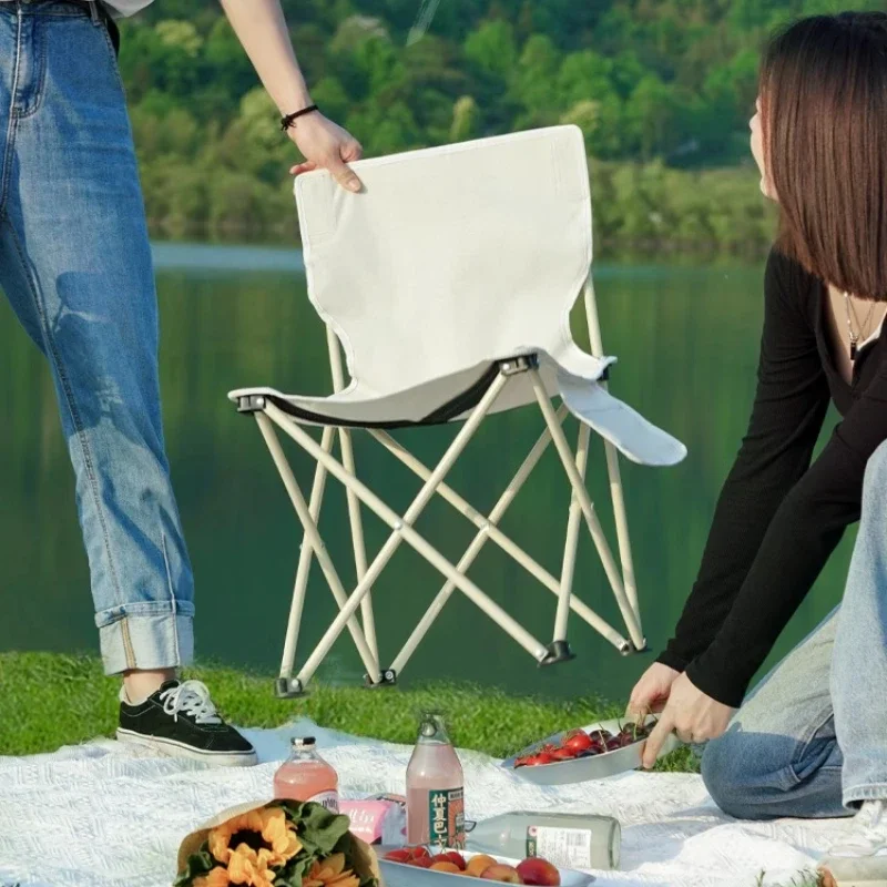 

Camping Chair Playa Garden Garden Fishing Foldable Outdoor Folding Chair Sketching Camping Picnic Fishing Stool Furniture
