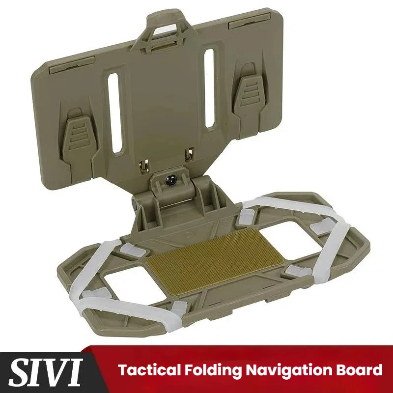 

Tactical Vest Phone Holder Foldable Navigation Molle Carrier Board Outdoor Sports Map Pouch Airsoft Vest Cellphone Gear ﻿