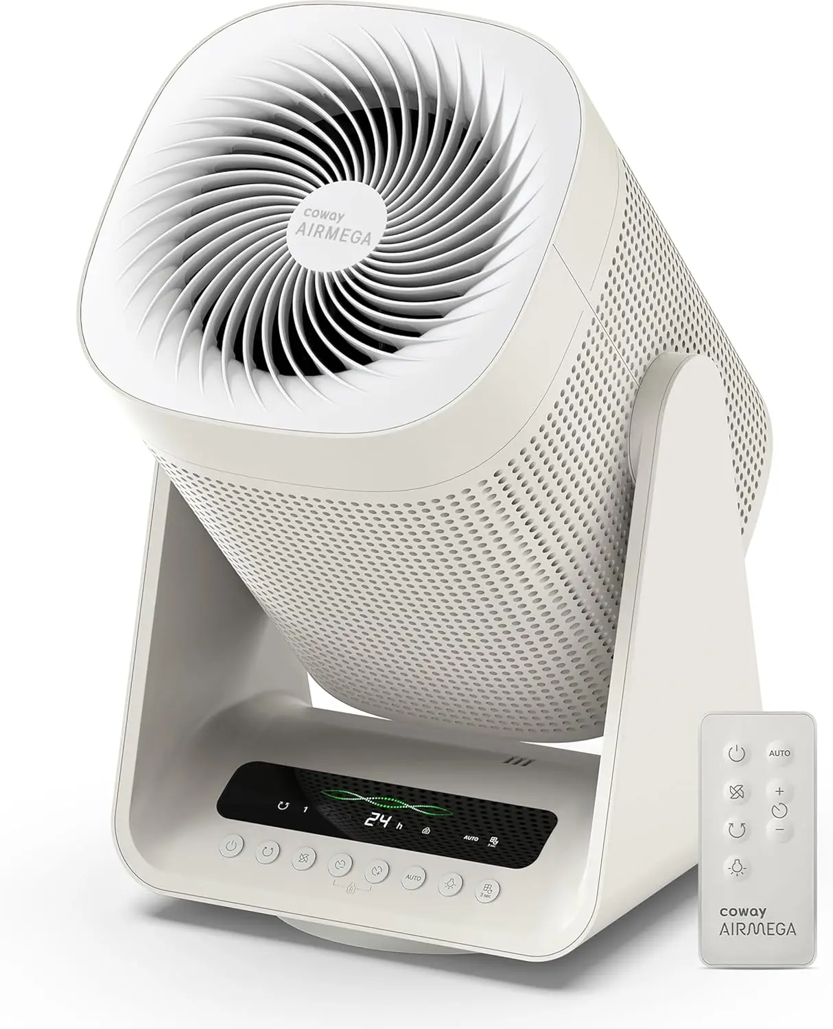 

Air Purifier for Home Bedroom 2 in 1 with Fan Particulate Filter for Smoke Allergies Dander Odor Air Quality Monitor Auto Mode