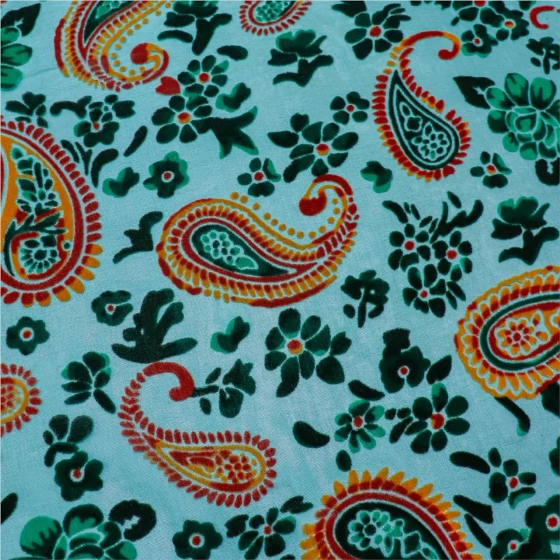 

Woven embroidered velvet brocade viscose printed mottled and burned fabric nightgown dress cheongsam