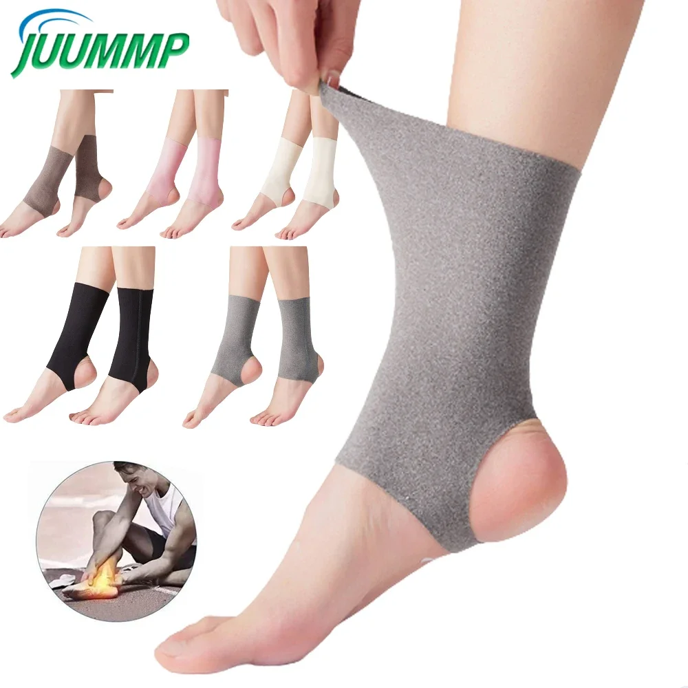 1Pair  Ankle Compression Sleeve for Women Lightweight Breathable Brace for Foot & Ankle Support in Plantar Fasciitis,Tendonitis