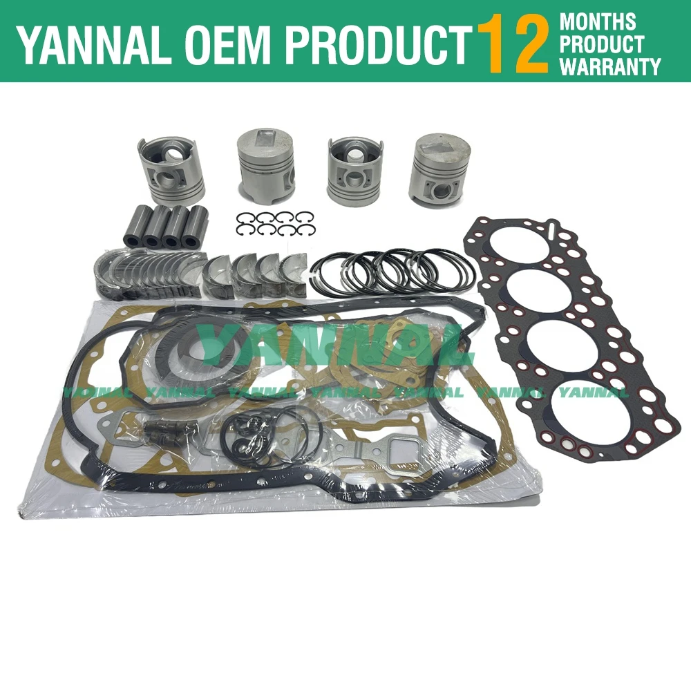 S4Q2 S4Q S4Q2-E1 S4Q-E1 Overhaul Rebuild Kit For Mitsubishi Engine Repair Parts