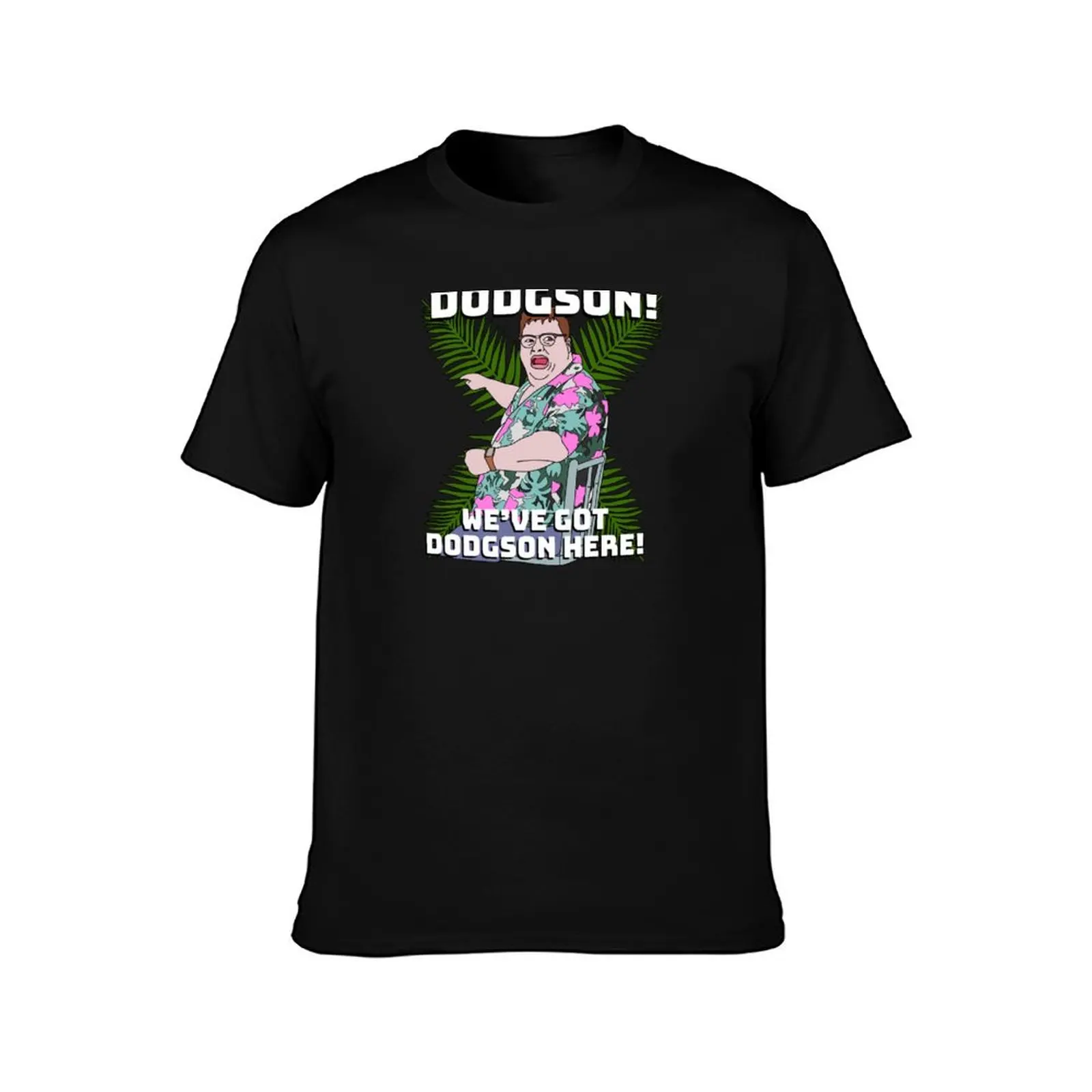 Jurassic Dennis Nedry T-Shirt Summer Casual Cotton Tee Oversized Streetwear Tops Vintage Graphic Print Unisex Men Women