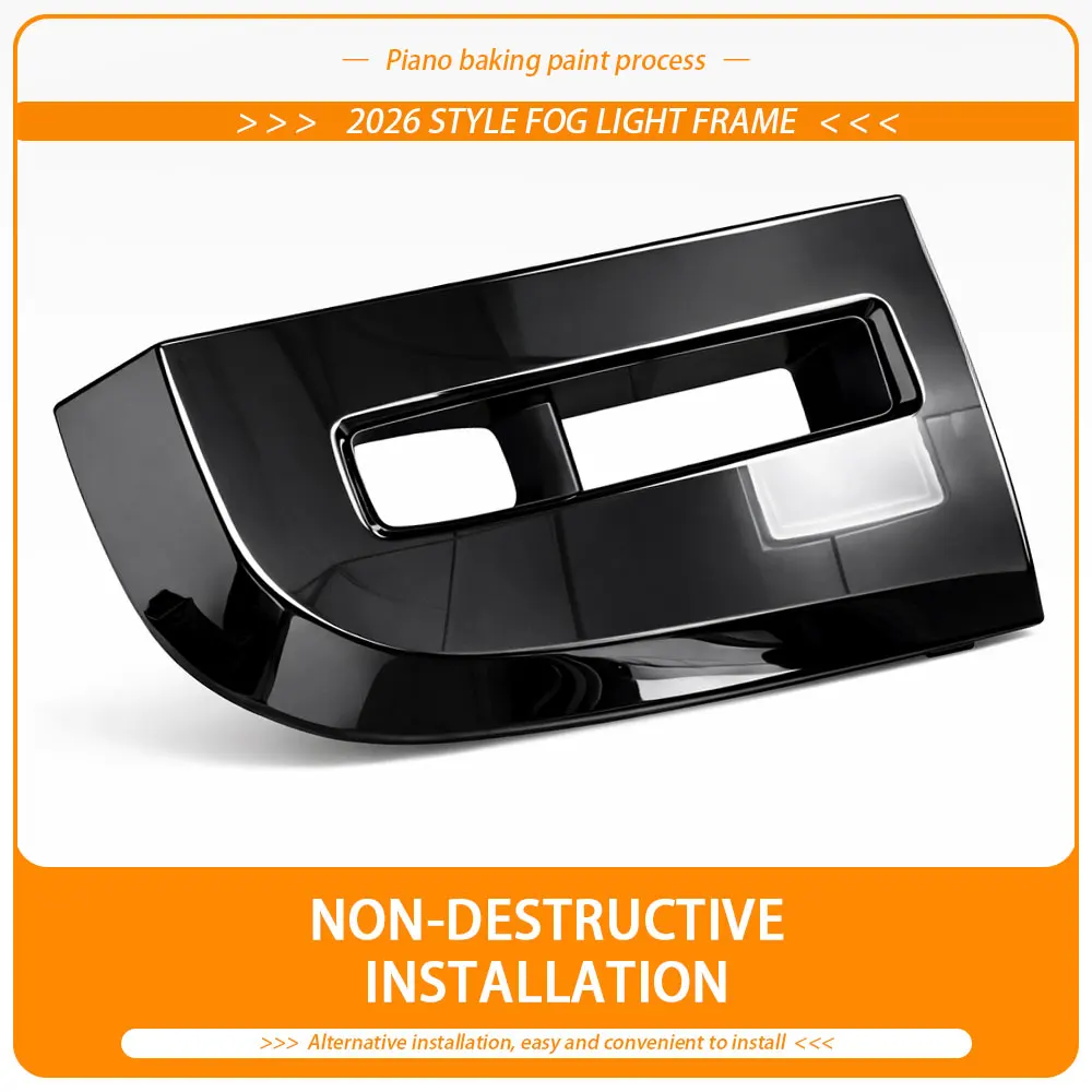 2026 Style Fog Light Grille Cover Replacement For Land Rover Defender L663 90 110 130 2020-2025 Car LR129432/LR129431
