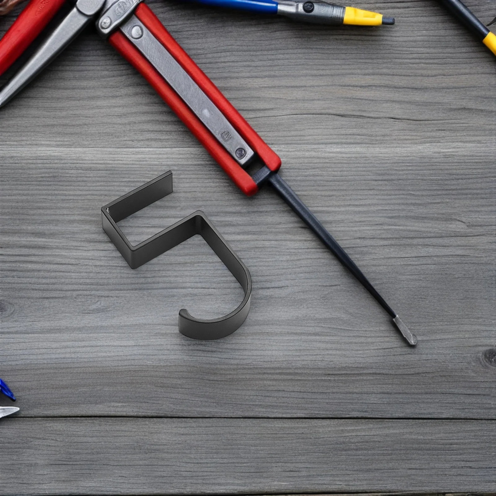 

Portable School Bag Hook Desk Backpack Hanging Holder Aluminum Alloy Curved Shape Practical Storage Solution Bag Hooks