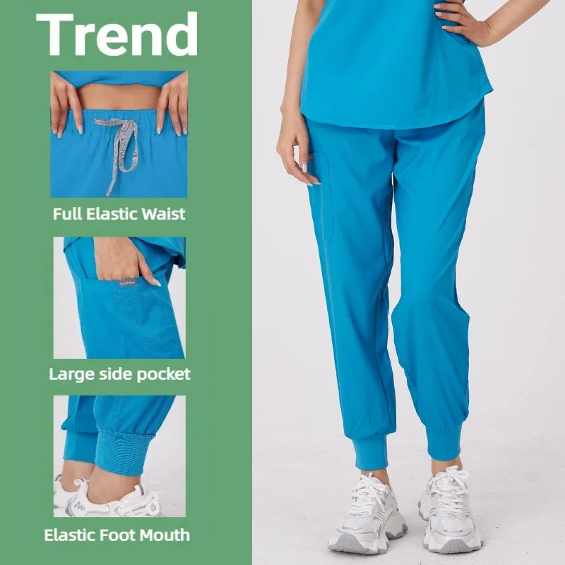 Venta al por mayor, conjuntos de uniformes médicos, traje elástico, artículos de enfermería para el cuidado de la salud, uniformes quirúrgicos Unisex, uniforme para mujer y hombre