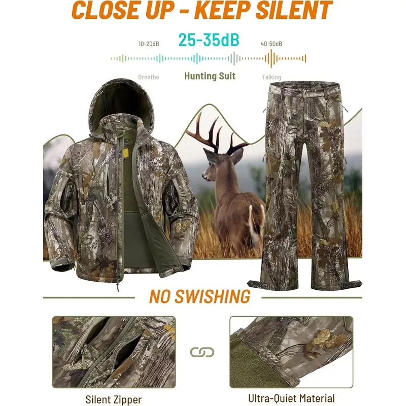 Premium Quality Camouflage Outdoor Hiking Hunting Clothing Breathable Adventure Uniform for Men