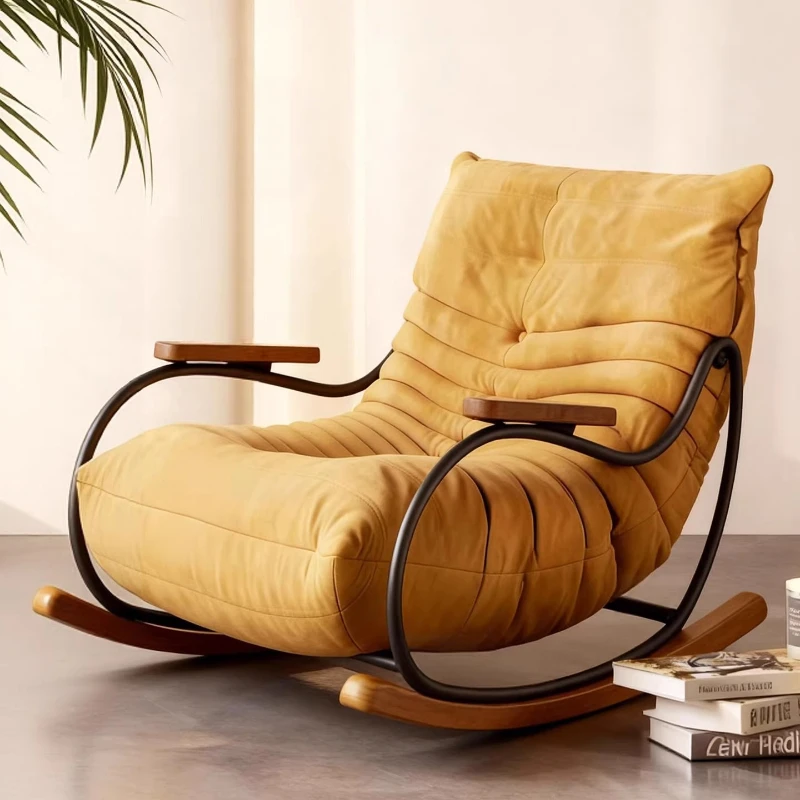 

Light luxury balcony household lazy sofa modern living room leisure chair