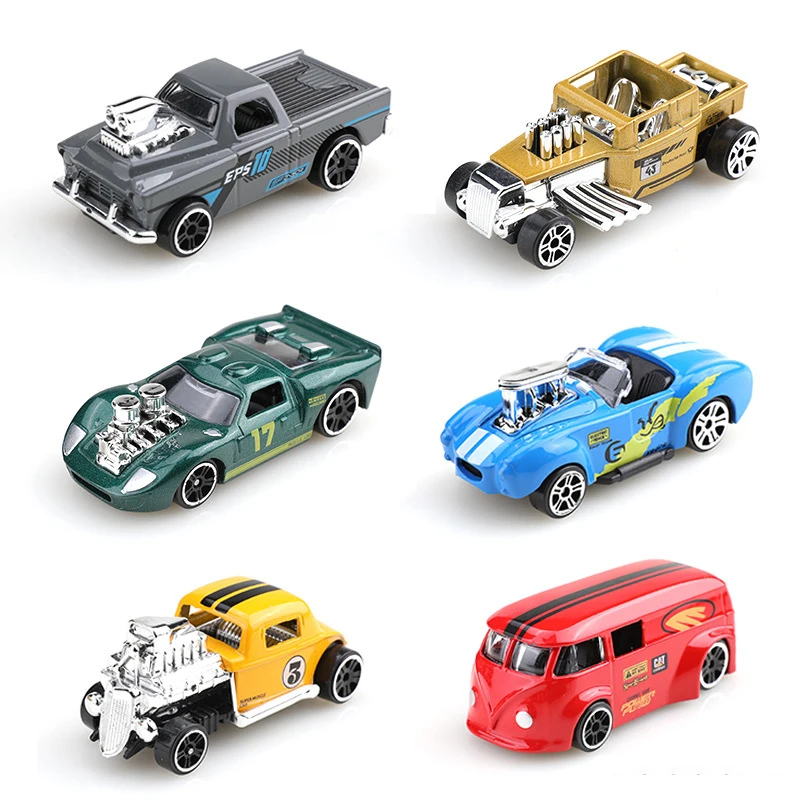 1:60 Alloy Truck Flatbed Transport Car Vehicles Model Diecasts Metal Muscle Trailer Car Rescue Vehicles Model Childrens Toy Gift