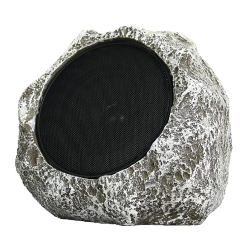 

Wireless Bluetooth Speaker-Garden Sound Remote Control Analog Stone Rock Speaker Lawn /Show -Brown