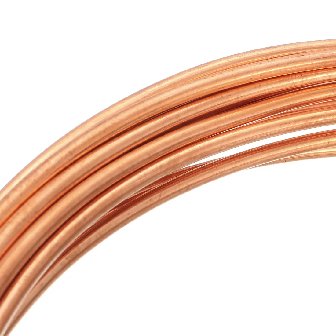 1Pcs 5M/7M Copper Tube 1.6/1.8/2/2.2/2.5/3/3.5/4/5mm OD Copper Capillary Refrigeration Tubing 0.5mm Thickness Copper Tubing Coil