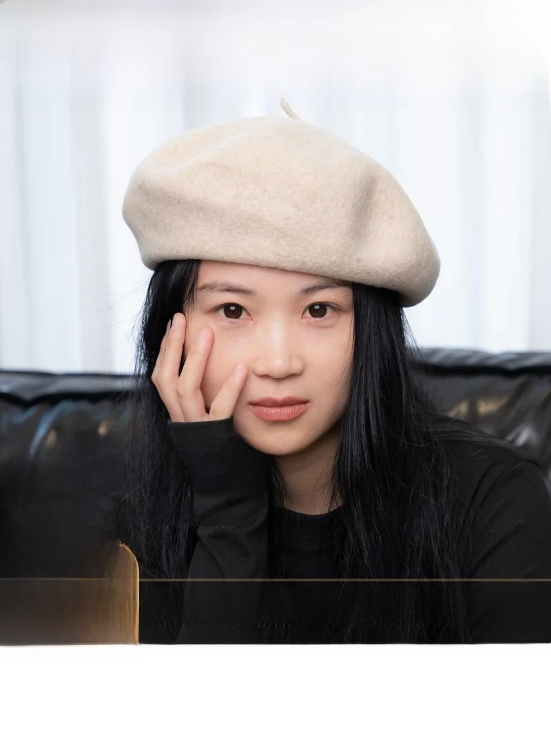 甘いウールベレー帽女性の秋冬韓国スタイル顔痩せソリッドカラー屋外旅行暖かいアーティストキャップ