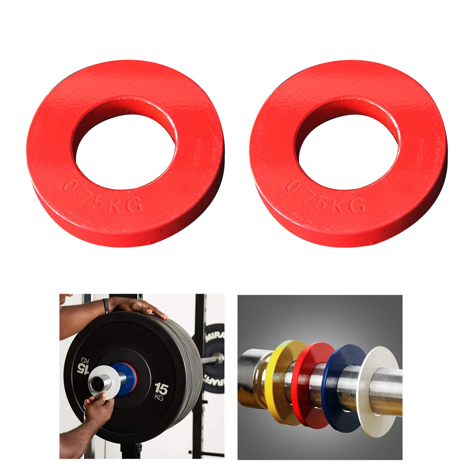 Strength Training Steel Fractional Weight Plate Progressive Overload Disc for Barbell Gym Powerlifting