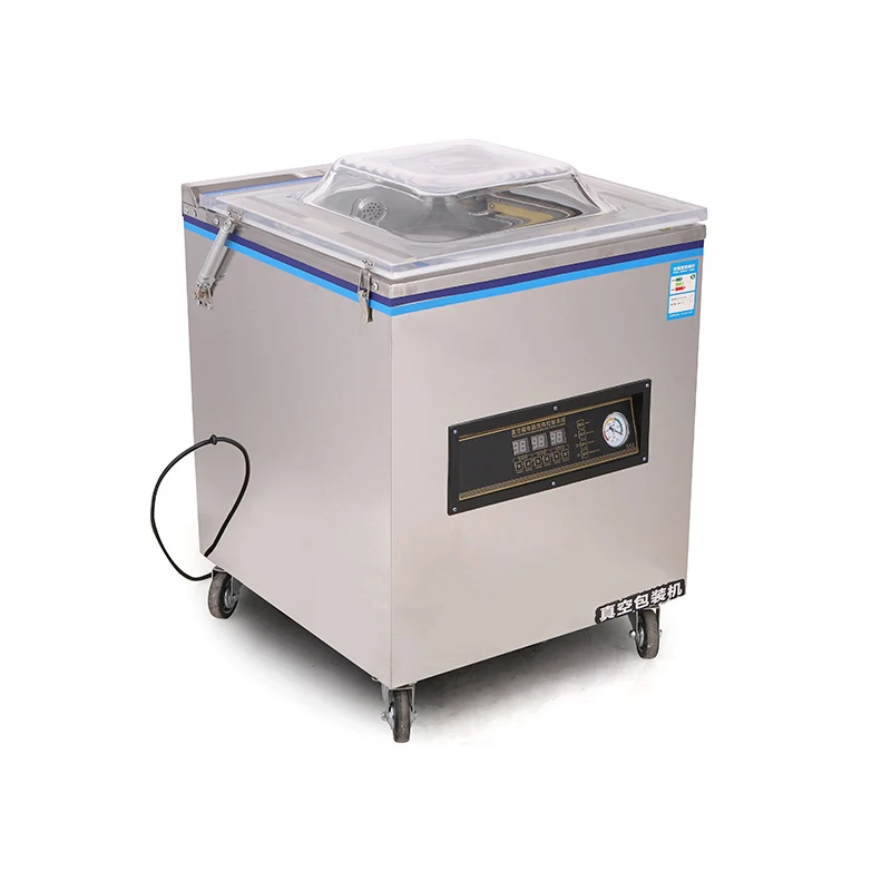 Commerial Vacuum Sealing Machine Electric Automatic Kitchen Meat Fish Rice Large Double 52cm Width Packing Sealer