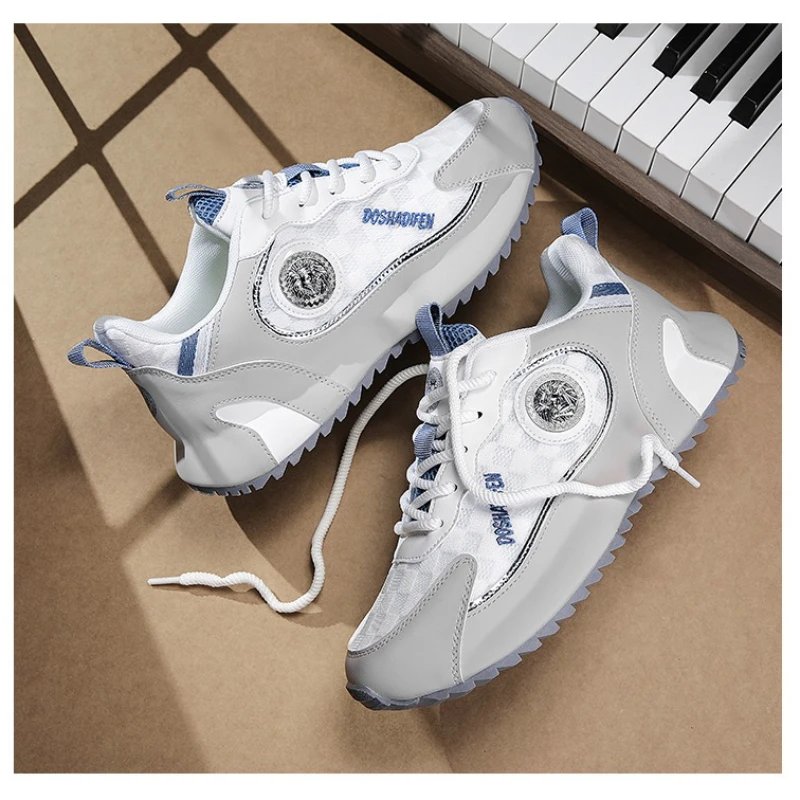 

New Men Golf Shoes Comfortable Golfers Sneaker Breathability Size 36-45 Golfing Footwears