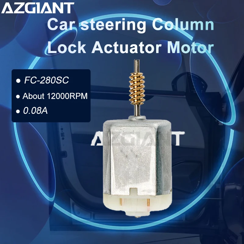 AZGIANT for Toyota Land Cruiser URJ200 /Cruiser car Steering Column Lock motor 12V metal repair carbon brush auto accessories