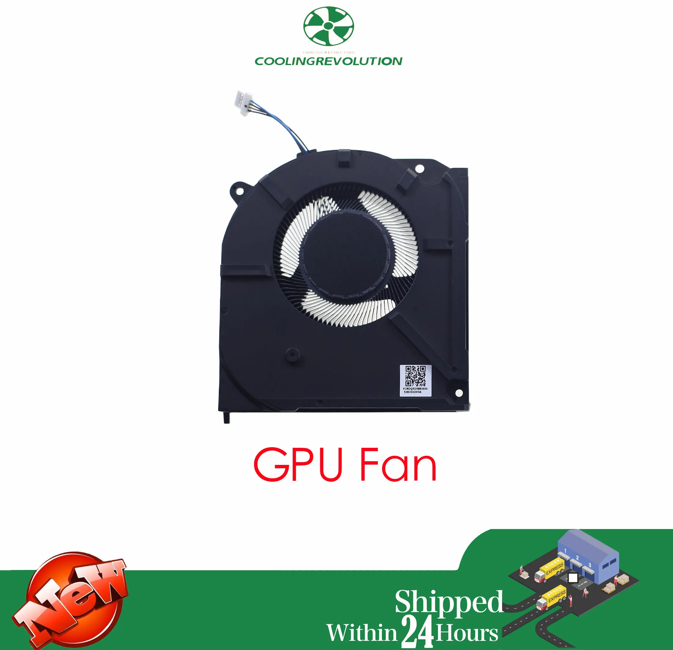 Laptop CPU GPU Cooling Fan for ThundeRobot TR 911 ZERO R16 2024 EG75090S1-C060-S9A EG75090S1-C050-S9A 0FSFN0000H 0FSFP0000H
