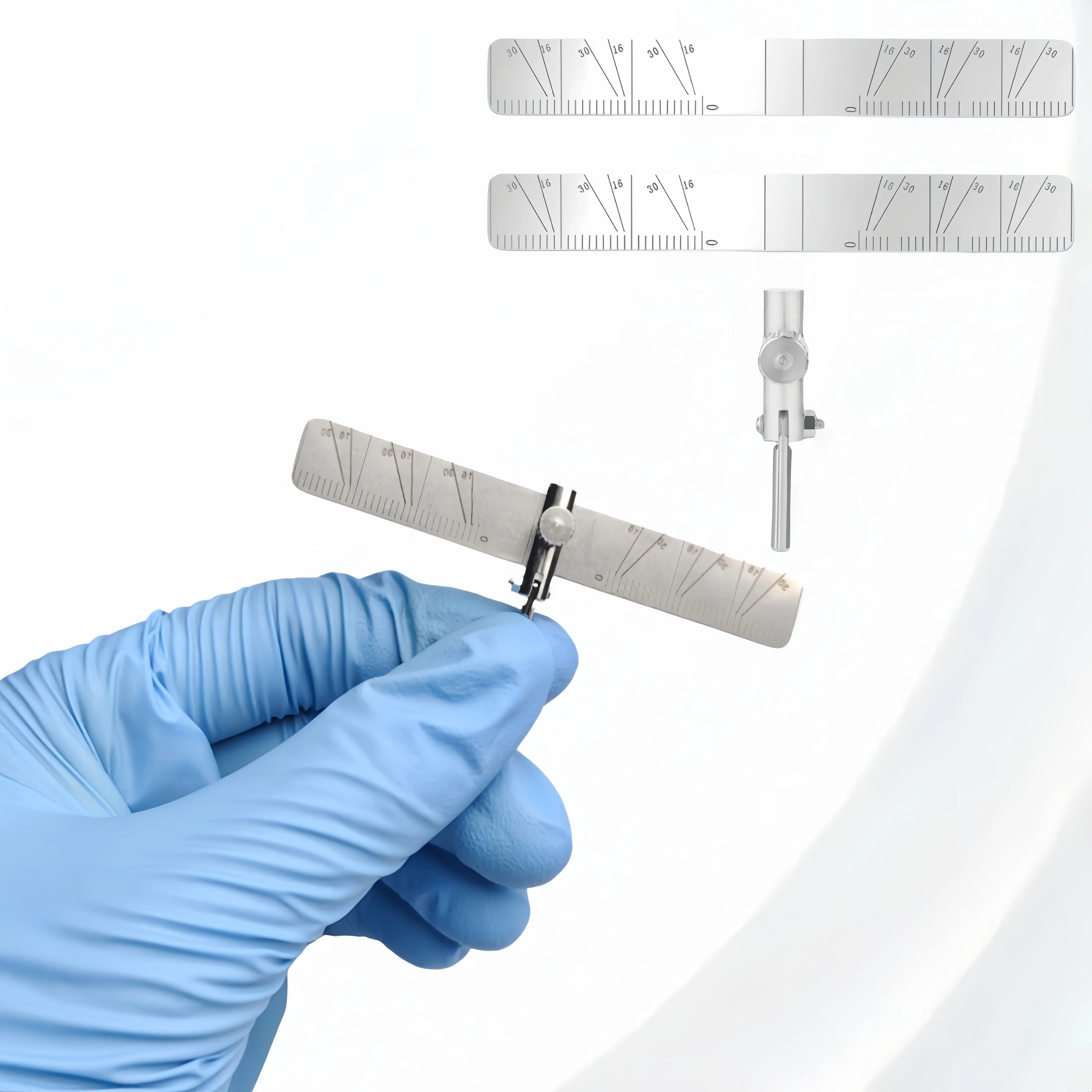 Dental Implant Positioning Guide Angle Ruler Surgical Locator Autoclavable Dental Tool
