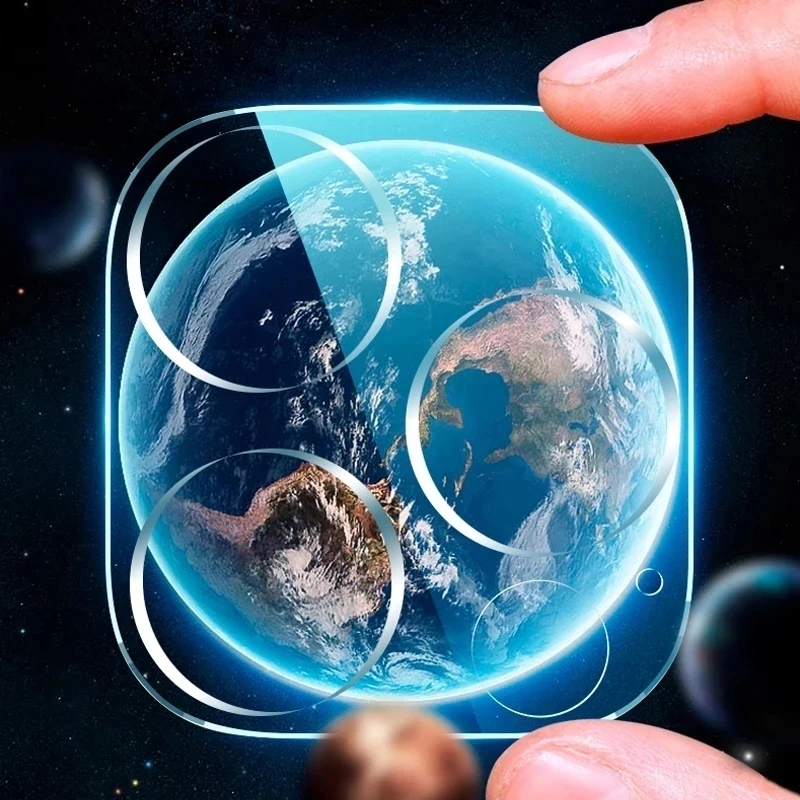Osłona obiektywu kamery 3D HD na iPhone 12 13 14 Pro Max Mini kamery obudowa ze szkła hartowanego na iPhone 11 Pro Max