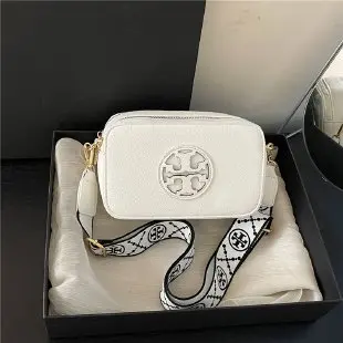 حقيبة كروس نسائية جلدية عصرية حقيبة كتف ذات علامة تجارية فاخرة محفظة نسائية مع حقيبة كاميرا منقوشة بحروف للنساء #2