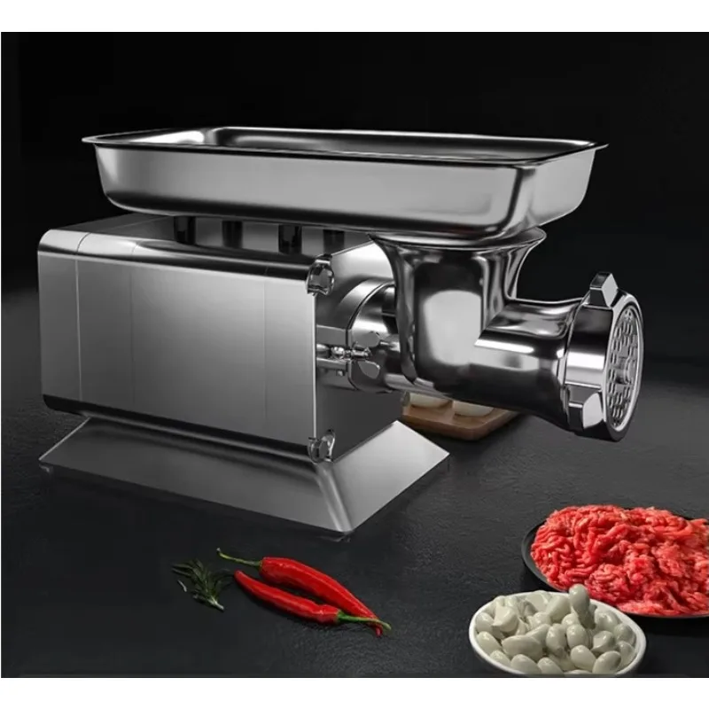 High Efficient Desk Top Electric Meat Grinder Mincer machine Sausage Stuffer Filling Machine for Butcher Shop