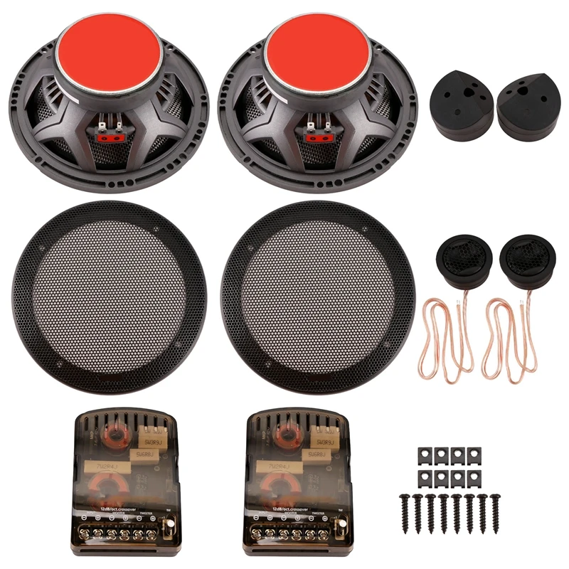 Car Universal AS165 6.5 Inch 120W Audio Door Set Speaker Speaker