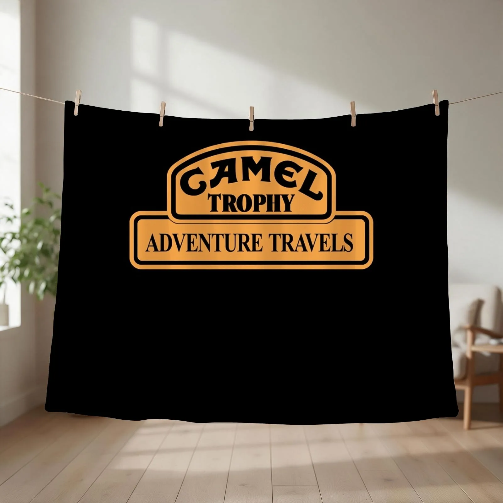 New CAMEL TROPHY Throw Blanket Baby For Sofa Thin Custom Tourist Blankets