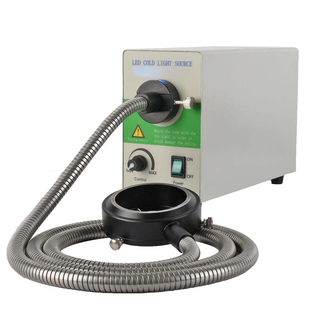 Ring hose microscope LED fiber cold light source 60MM ring cold light source with inner diameter of 1m and 1.5m.