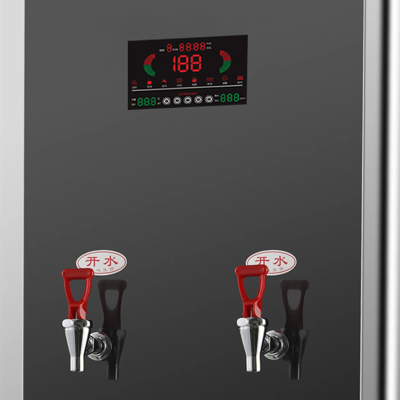 High Performance Commercial Hot Cold Stainless Steel 30L Outdoor Public Water Dispenser With LCD