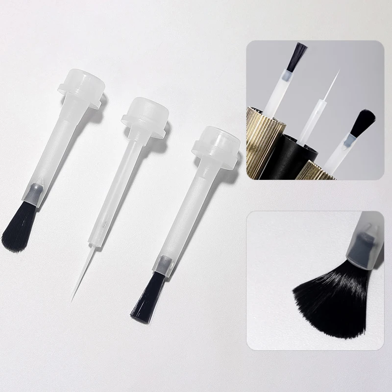 Brosses de Remplacement pour Verhéritage à Ongles, Outils Applicateurs de Manucure pour Salon Professionnel ou Usage Domestique