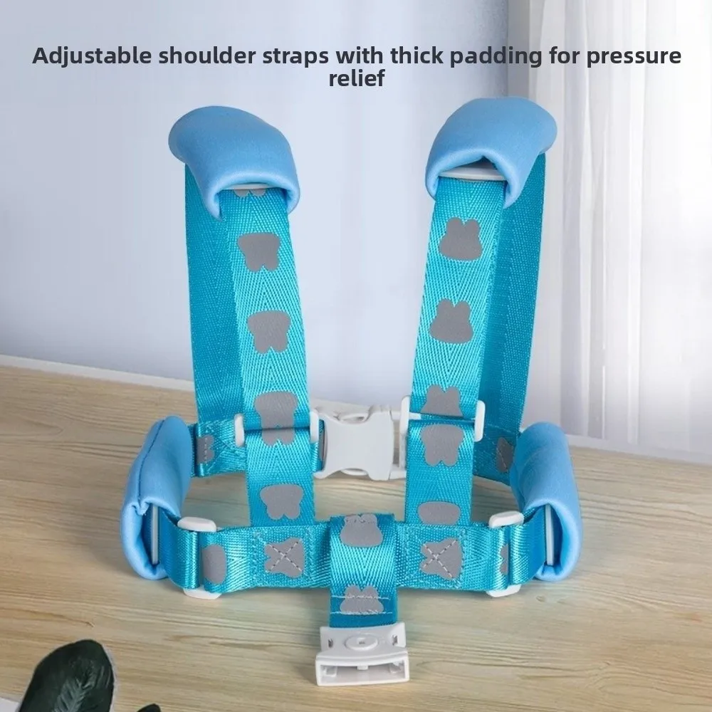 Muñequera reflectante antipérdida para niños, 2 en 1, 1,5/2/2,5 m, correa de seguridad para caminar para bebés con cuerda de resorte, correas bonitas para arnés para niños pequeños