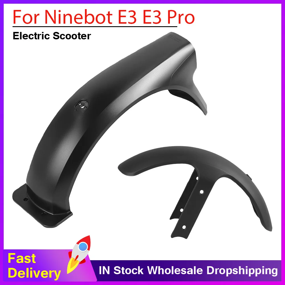 Electric Scooter Fender For Segway E3 E3 Pro E-Scooter Fender Splash Guard Block Water And Dirt Rear Mudguard Parts Accessories