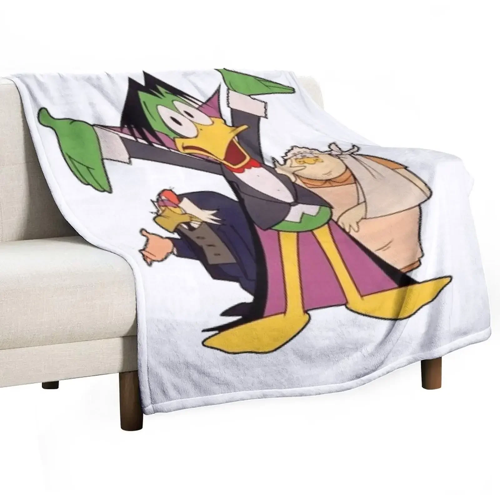 Count Duckula Throw Blanket Decoratives Decorative Sofa Blankets