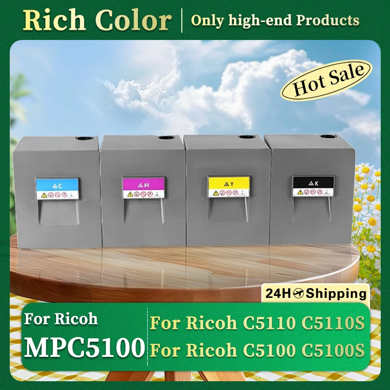 

Цветной тонер-картридж MPC5100, совместимый для Ricoh Pro C5110 C5110S C5100 C5100S C5200 C5210, высококачественный японский тонер-порошок