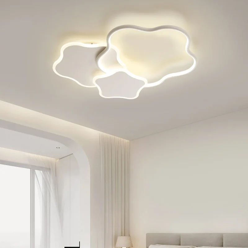 Modern Creative Star Shape LED Ceiling Lights Personality Art Home Decor Kitchen Living Room Children's Room Eye Protection Lamp