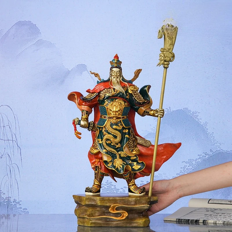 Living room office Tongguan public home offering Buddha statue opening housewarming gift