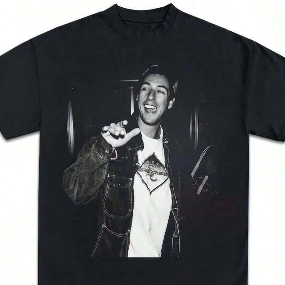 Adam Sandler Funny Movie Dialogue T-shirt Print Pattern New Y2k T-shirt Fan Gift Suitable for Both Men and Women Daily T-shirt