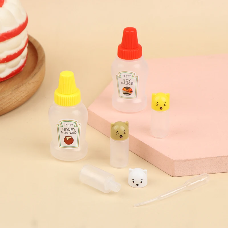 Minibote portátil para salsa de tomate, 2 piezas, 25ML